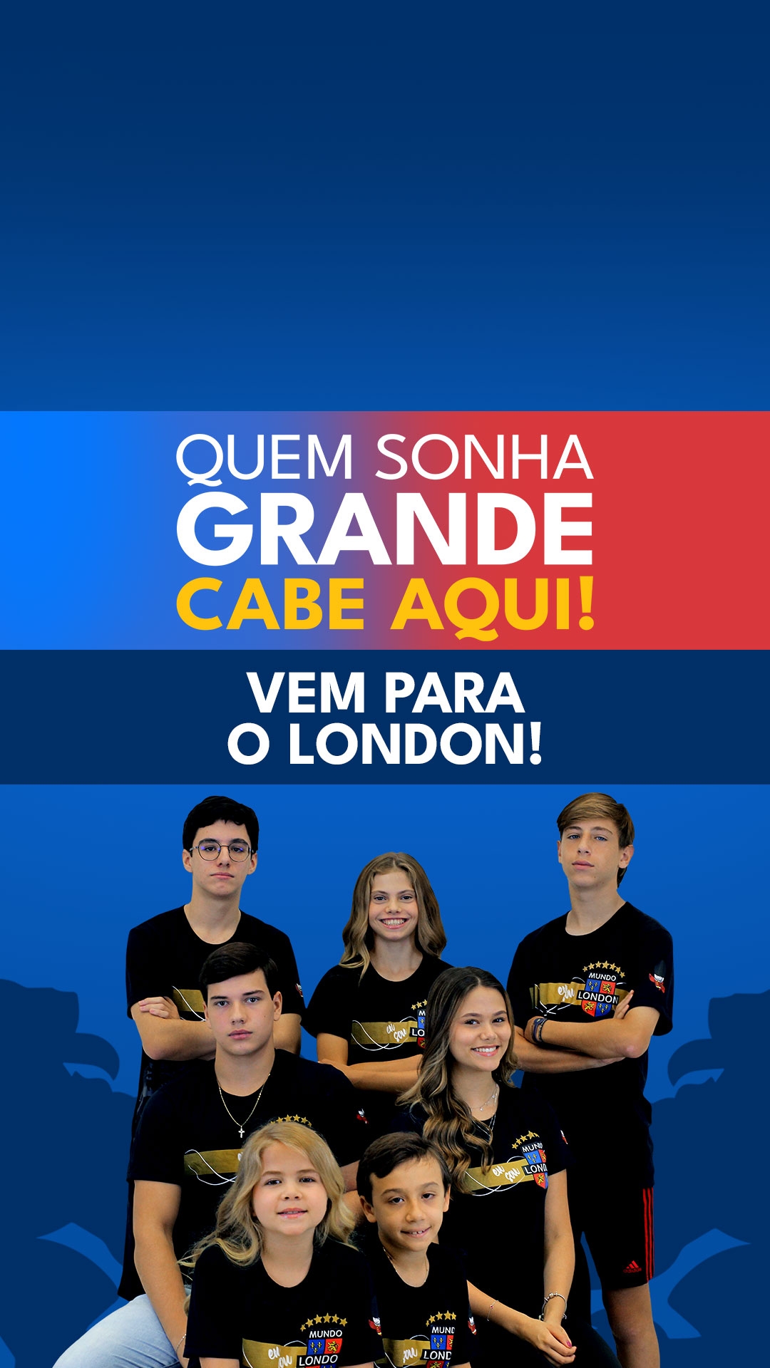 Banner mobile - Pensar grande cabe aqui 